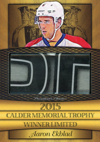 Aaron Ekblad Calder Memorial Winners - Limited Gold 1/1