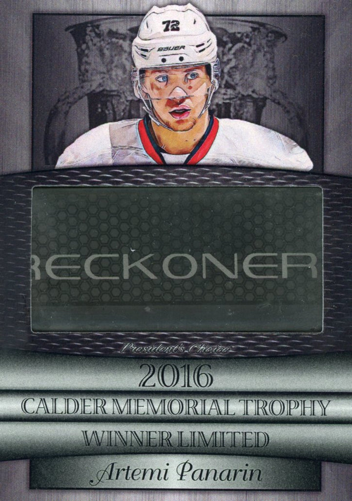 Artemi Panarin Calder Memorial Winners - Limited Silver 2/10