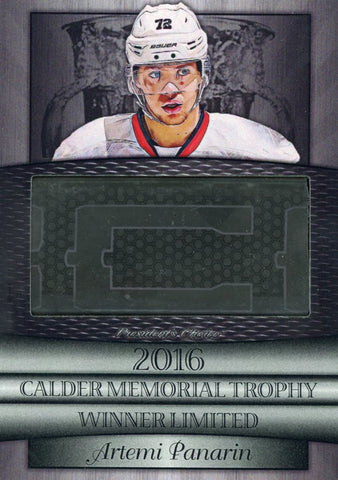 Artemi Panarin Calder Memorial Winners - Limited Silver 5/10