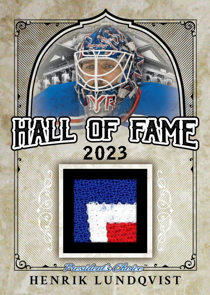 Henrik Lundqvist Hall of Fame 1/5
