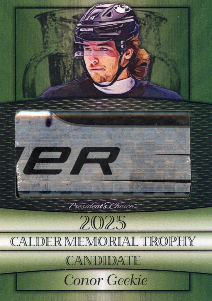 Conor Geekie 2025 Candidates - Green 10/10