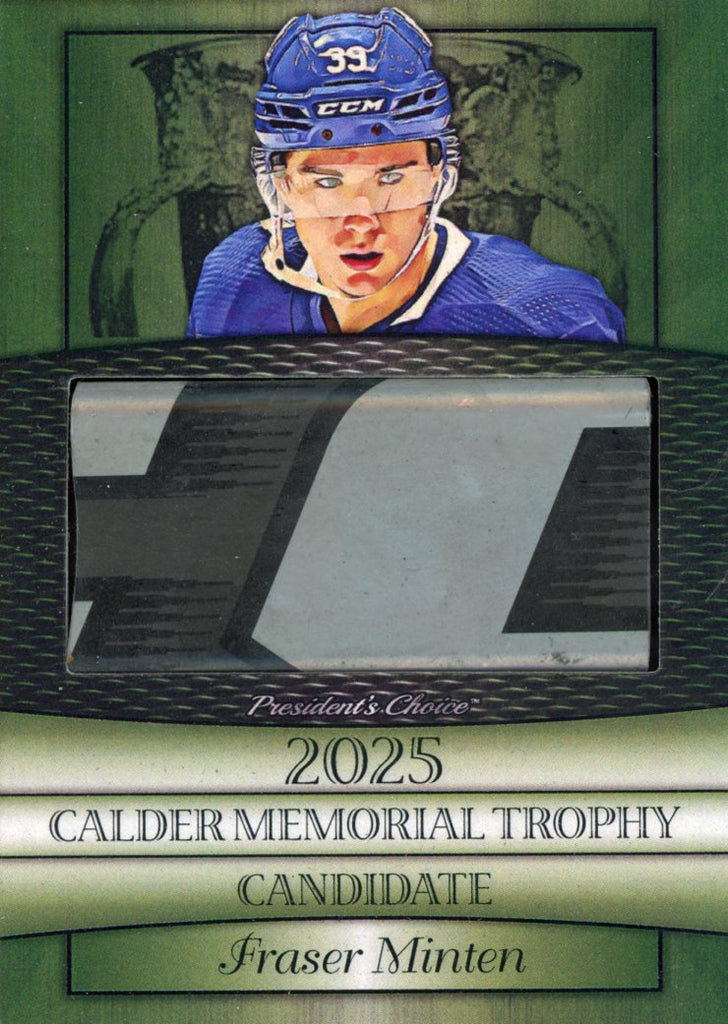 Fraser Minten 2025 Candidates - Green 1/10