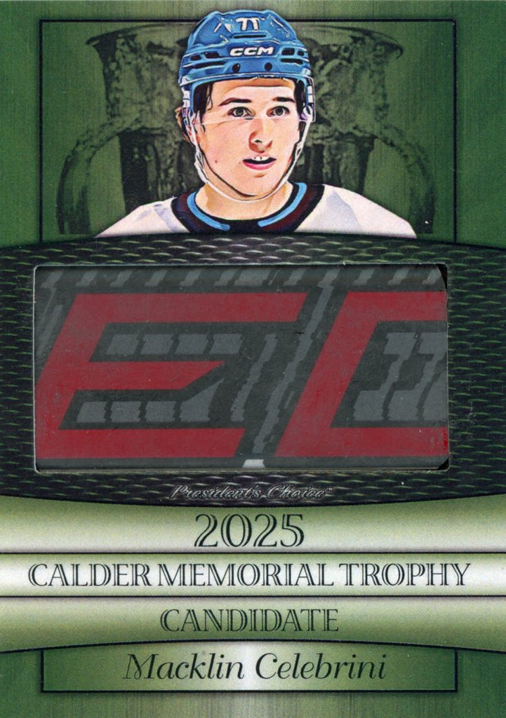 Macklin Celebrini 2025 Candidates - Green 3/10