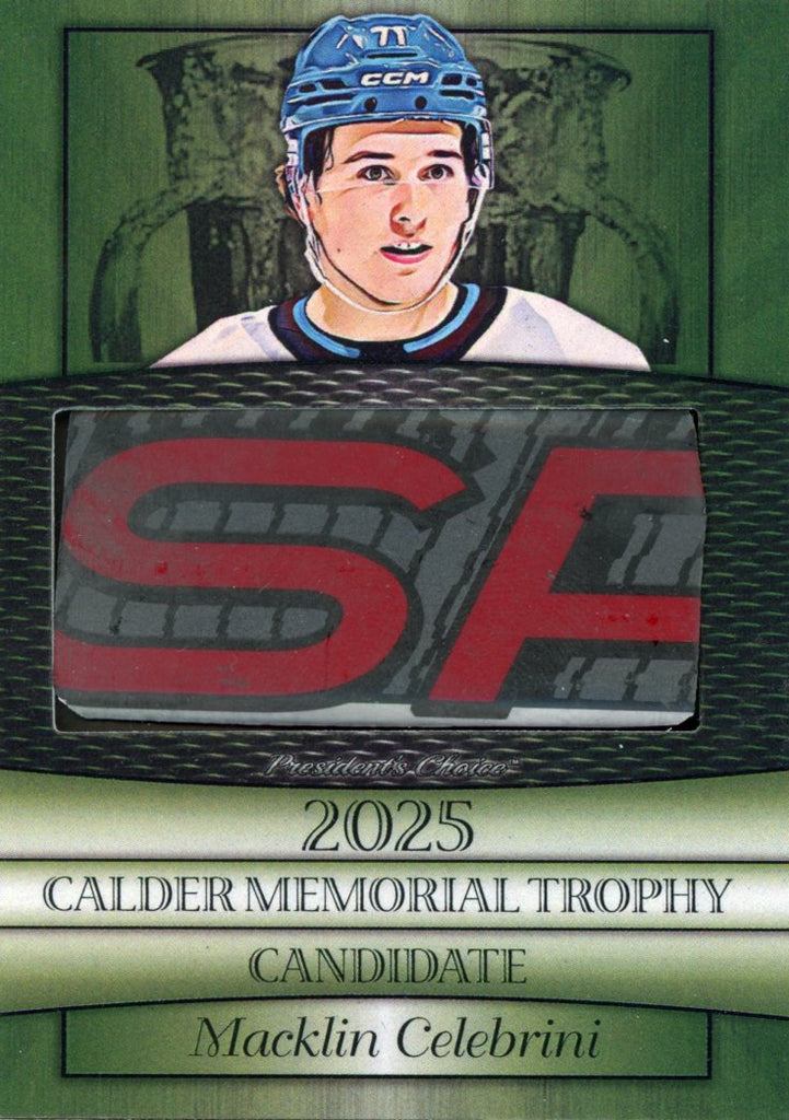 Macklin Celebrini 2025 Candidates - Green 4/10