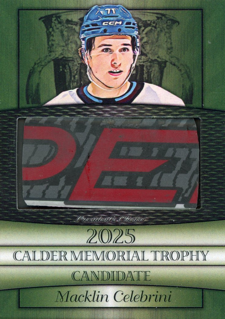 Macklin Celebrini 2025 Candidates - Green 9/10