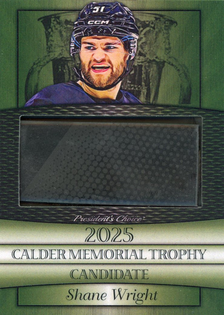 Shane Wright 2025 Candidates - Green 4/10