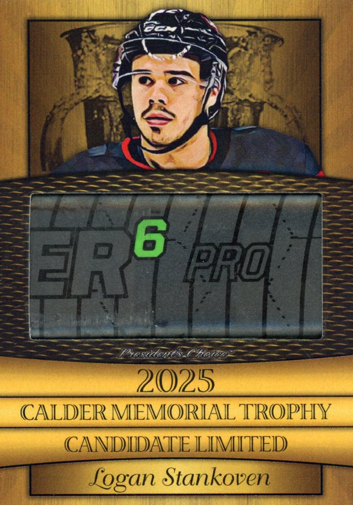 Logan Stankoven 2025 Candidates - Limited Gold 1/1