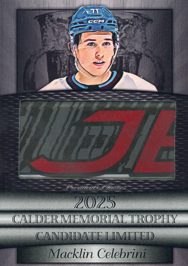 Macklin Celebrini 2025 Candidates - Limited Silver 10/10