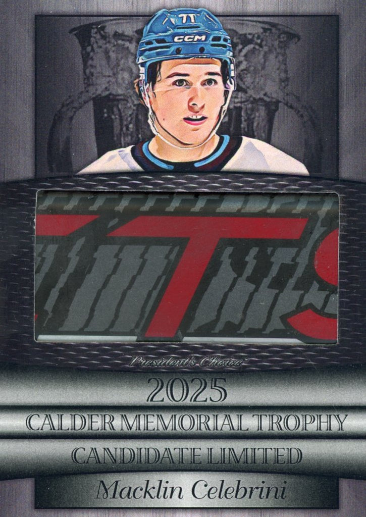 Macklin Celebrini 2025 Candidates - Limited Silver 1/10
