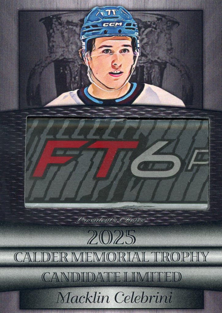 Macklin Celebrini 2025 Candidates - Limited Silver 2/10