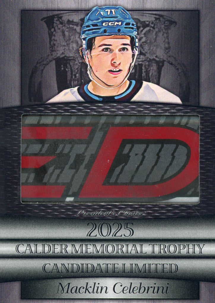 Macklin Celebrini 2025 Candidates - Limited Silver 4/10