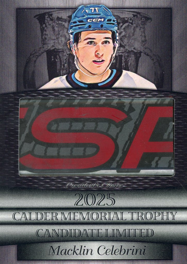 Macklin Celebrini 2025 Candidates - Limited Silver 7/10