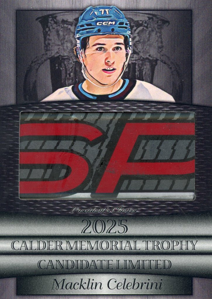 Macklin Celebrini 2025 Candidates - Limited Silver 8/10