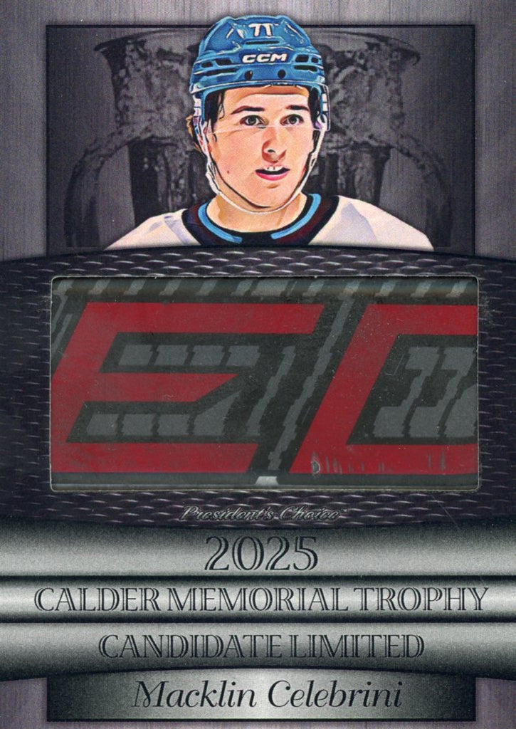 Macklin Celebrini 2025 Candidates - Limited Silver 9/10
