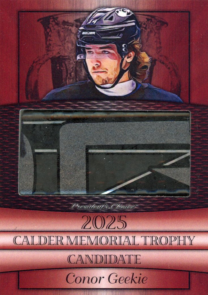 Conor Geekie 2025 Candidates - Red 1/10