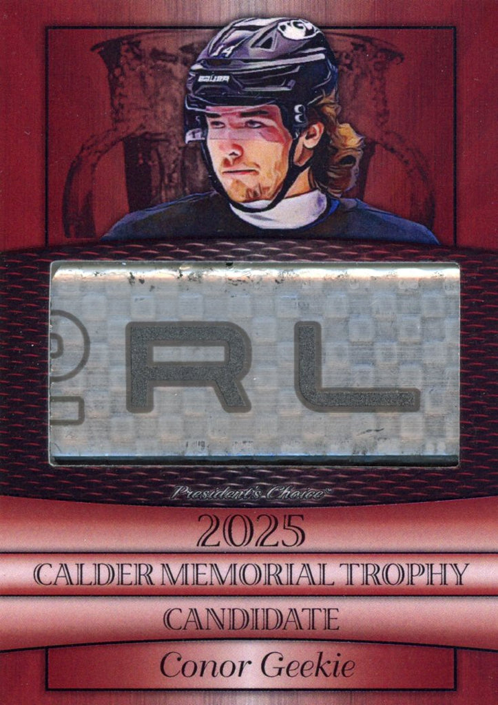 Conor Geekie 2025 Candidates - Red 3/10