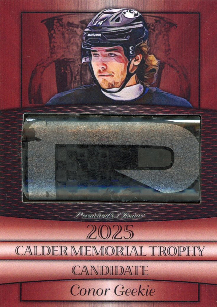 Conor Geekie 2025 Candidates - Red 5/10