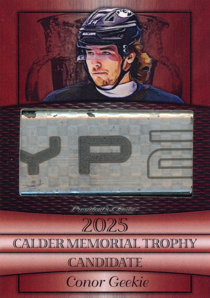 Conor Geekie 2025 Candidates - Red 6/10