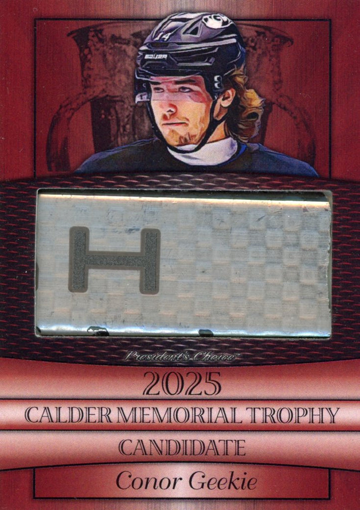 Conor Geekie 2025 Candidates - Red 7/10