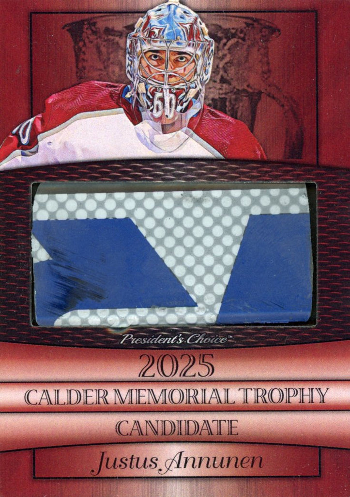 Justus Annunen 2025 Candidates - Red 1/10