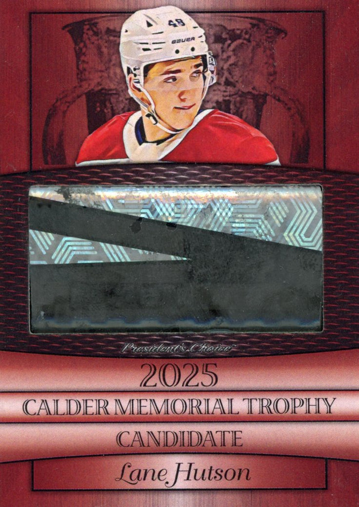 Lane Hutson 2025 Candidates - Red 1/10