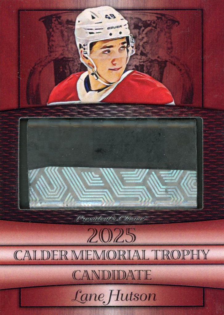 Lane Hutson 2025 Candidates - Red 6/10