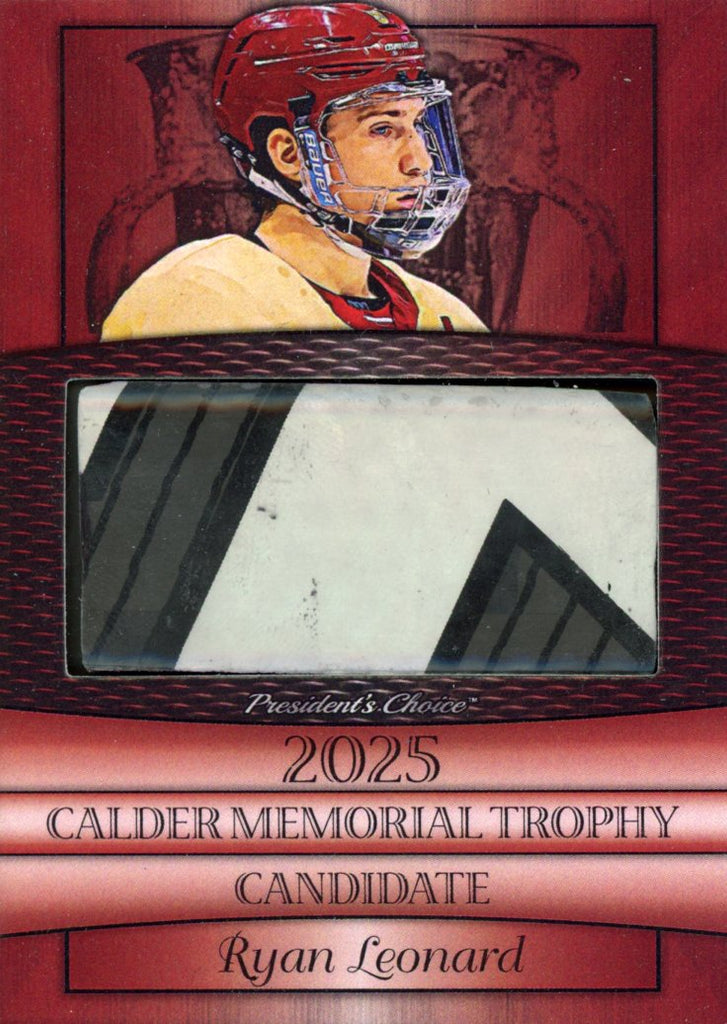 Ryan Leonard 2025 Candidates - Red 1/10
