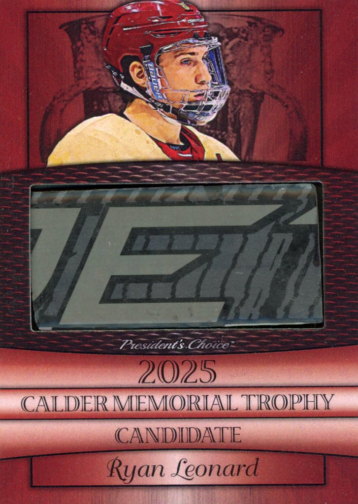 Ryan Leonard 2025 Candidates - Red 5/10