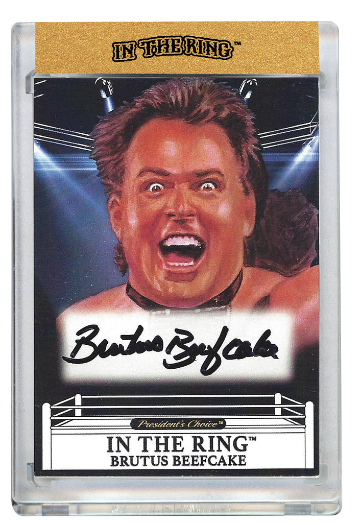 Brutus Beefcake In the Ring Autograph Card /49
