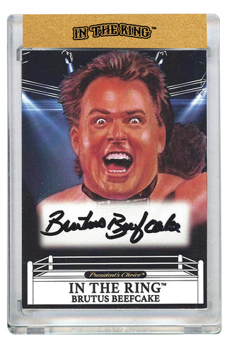 Brutus Beefcake In the Ring Autograph Card /49