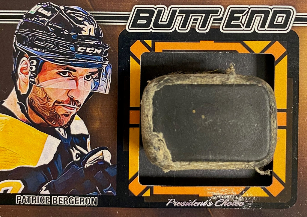 Patrice Bergeron Butt End #2