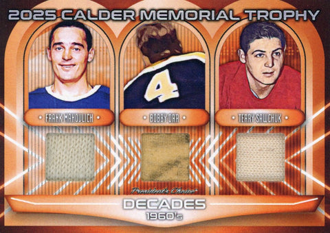 Decades 1960s Mahovlich, Orr, Sawchuk 1/5