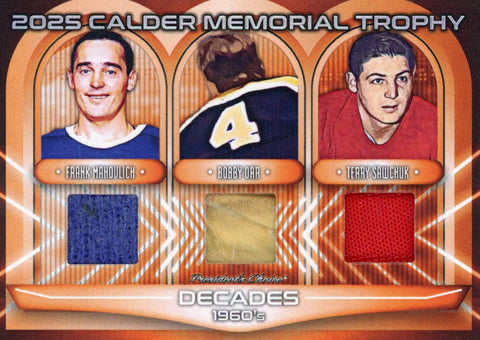 Decades 1960s Mahovlich, Orr, Sawchuk 4/5
