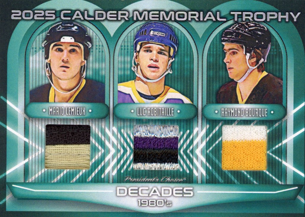 Decades 1980s Lemieux, Robitaille, Bourque 1/5