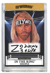 Disciple In the Ring Autograph Card with Inscription #1