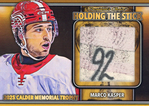 Marco Kasper Holding the Stick - Candidates Gold 1/1