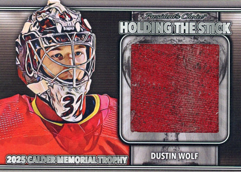 Dustin Wolf Holding the Stick - Candidates Silver 4/4