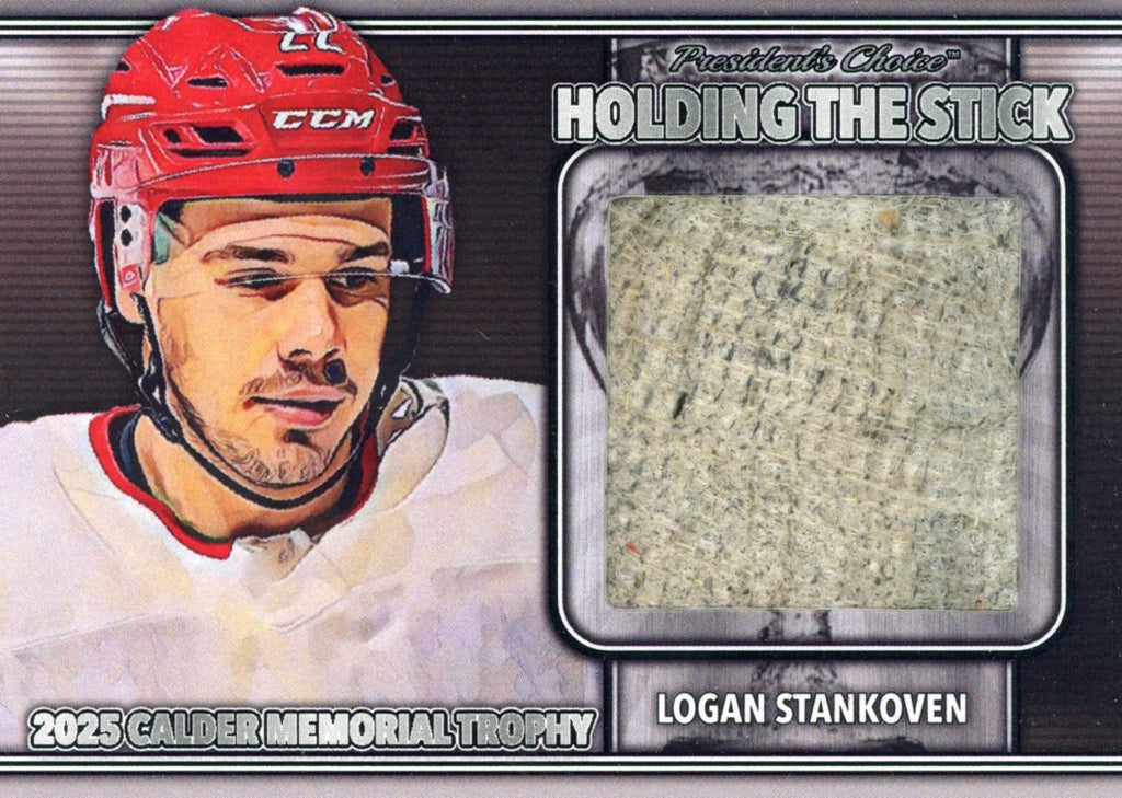 Logan Stankoven Holding the Stick - Candidates Silver 3/4