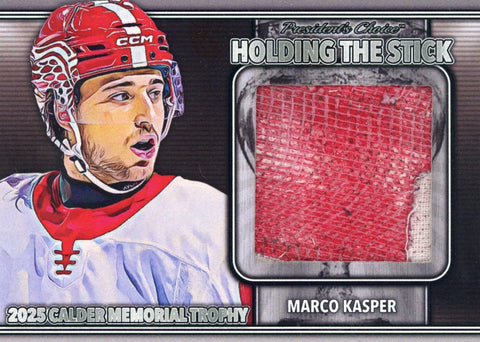 Marco Kasper Holding the Stick - Candidates Silver 3/4
