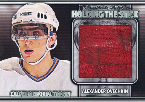 Alex Ovechkin Holding the Stick - Winners Silver 3/4