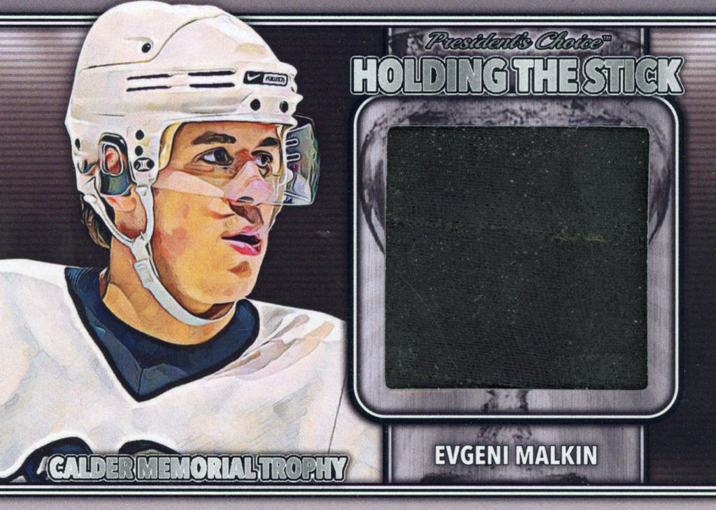 Evgeni Malkin Holding the Stick - Winners Silver 1/4