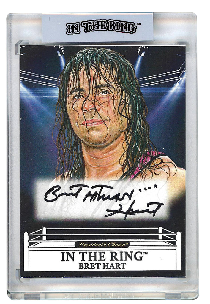Bret Hart #1 In the Ring Autograph /39