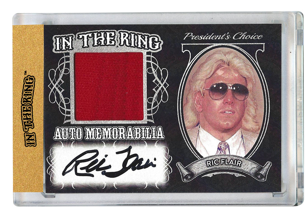 Ric Flair #1 In the Ring Auto/Memo Silver /15