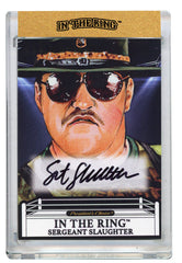 Sgt. Slaughter In the Ring Autograph /49
