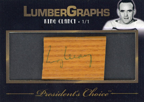 King Clancy LumberGraphs 1/1