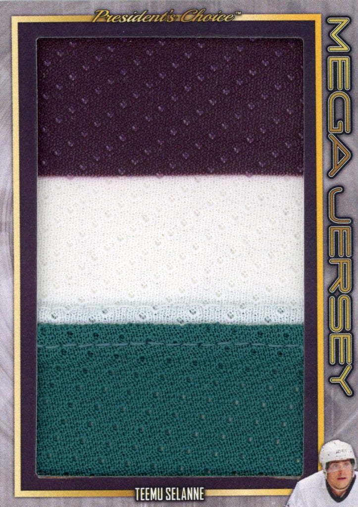 Teemu Selanne #1 Mega Memo (Jersey) 1/1