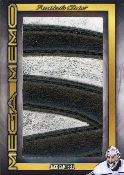 Jack Campbell Mega Memo (Blocker) 3/3 – President's Choice Trading Cards
