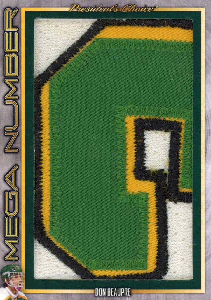 Don Beaupre Mega Memo (Number) 1/1
