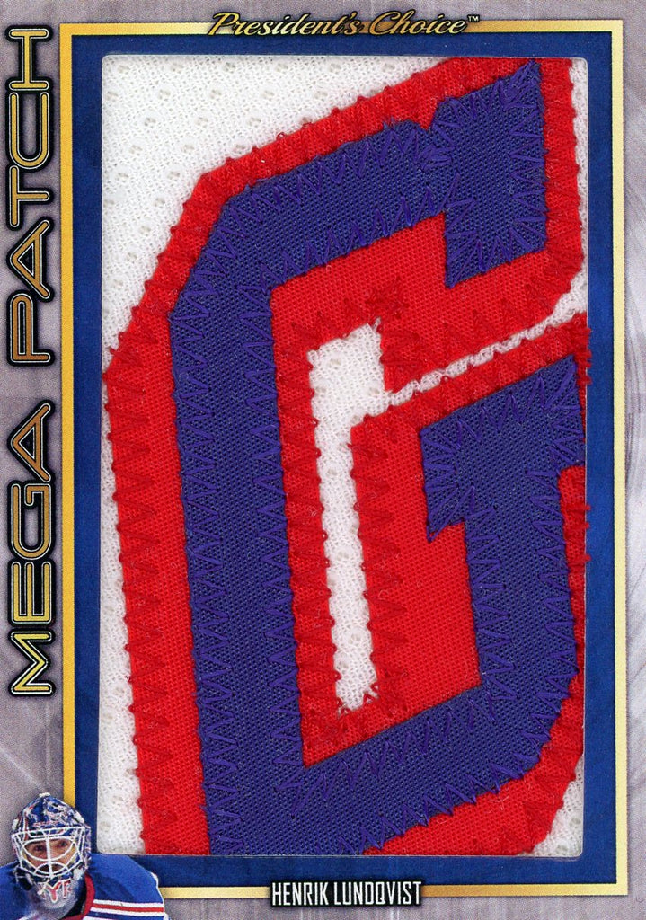 Henrik Lundqvist #1 Mega Memo (Patch) 1/1