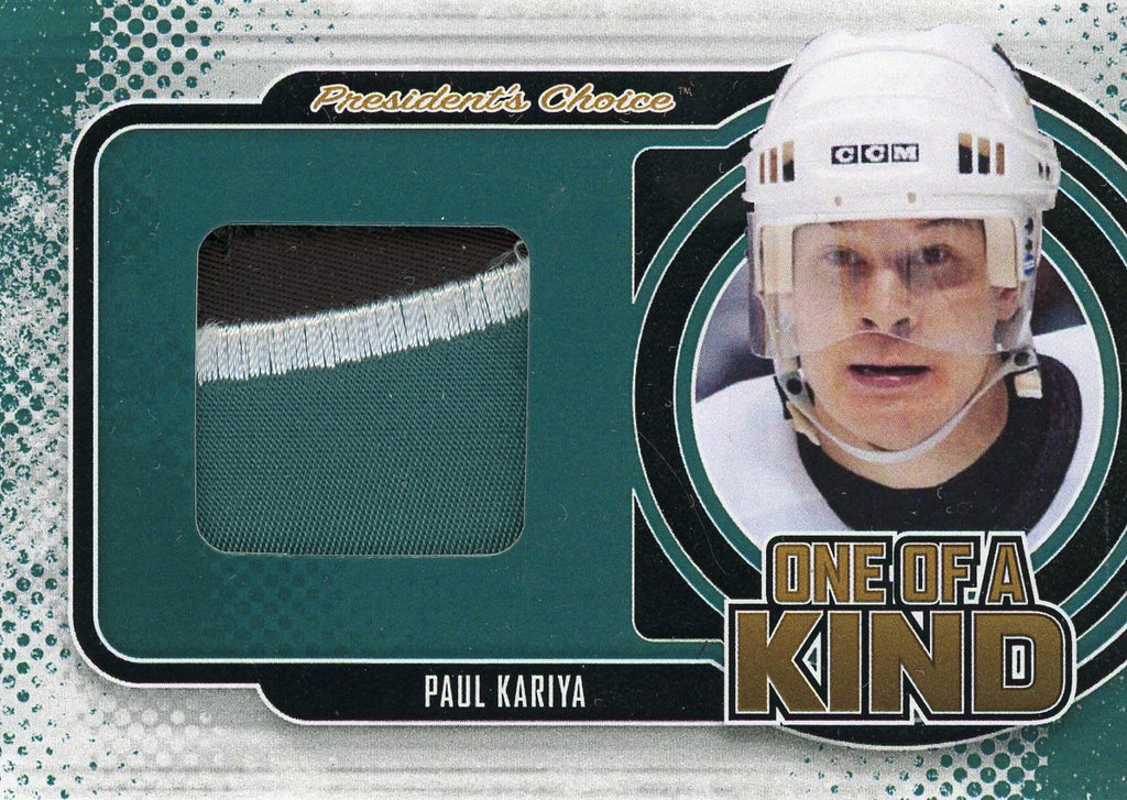 Paul Kariya (Anaheim) One of a Kind 1/1